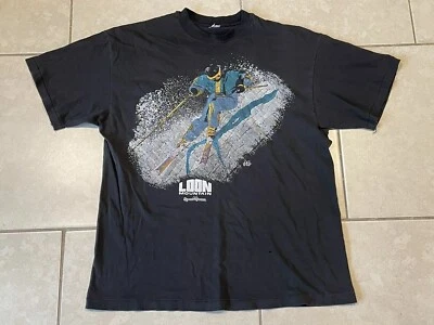 VTG 1980s Skiing Shirt Loon Mountain New Hampshire USA Sport Thoma Distressed - Image 1 of 4