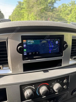 For 06 07 08 DODGE RAM 1500 2500 3500 Android 13 Carplay Car Stereo Radio GPS BT Foto 1 de 4