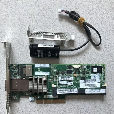 HP Smart Array P222/512MB FBWC 6Gb 2-Port SAS Controller +Battery - Image 1 of 4