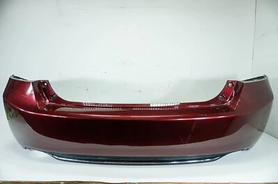 13-15 Honda Accord LX OEM Rear Bumper Cover Assembly  R548P, Basque Red 5086 - Image 1 of 4