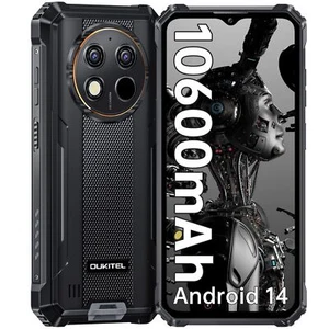2025 OUKITEL WP28S Outdoor Telefon komórkowy Android 14 16GB + 128GB Outdoor Smartphone NFC - Zdjęcie 1 z 12