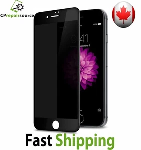 For iPhone SE 2020 9H Privacy Anti-Spy 9D Tempered Glass Screen Protector - Photo 1 sur 6