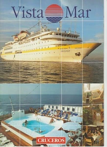 Vistamar. Two brochures of the earlies nineties. Cruise brochures. - Imagen 1 de 2