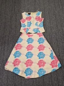 Daisy May Occasion Outfit , Skirt & Top - Skirt Size 10 - Top Size 12- Floral - Picture 1 of 11