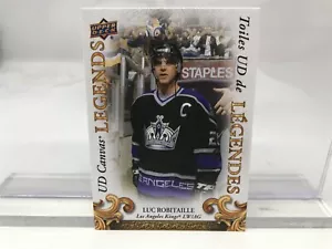 LUC ROBITAILLE 2022-23 UD TIM HORTONS LEGENDS UD CANVAS LOS-ANGELES #CL-9 - Picture 1 of 2