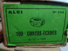 Algi Contre-Ecrou moyeu m11 x 100 (x2) - Accessoire Vélo ancien stock 11x100
