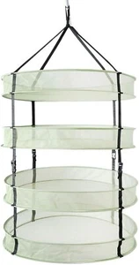 iPower 2ft 4-Layer Mesh Herb Plant Hanging Drying Rack Net Shelves Fordable - Picture 1 of 10