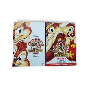 Disney Channel Series Chip and Dale Chip N Dale Rescue Rangers Volumes 1 & 2 DVD - Imagen 1 de 3