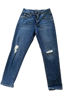 Art Class (Target)  Girls Mom Jeans Relaxed Fit Size 12 EUC Adjustable Waistband - Picture 1 of 4