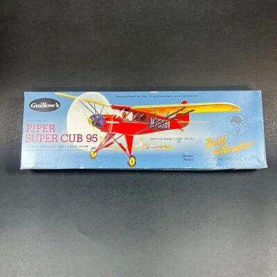Guillow Piper Super Cub 95 Rubber Powered Semi-Scale Flyer - GUI602 - Image 1 of 3
