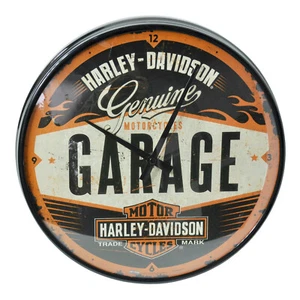 Orologio Harley Davidson logo officina e garage orologio negozio emblema merchandise *011 - Foto 1 di 4