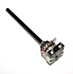 2x Vintage Radiohm 2K2B Potentiometer mit Ein-Aus Schalter - Bild 1 von 1