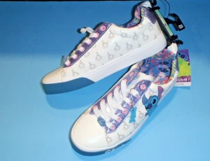 Tenis Disney Lilo & Stitch de corte superior baja con llavero extraíble TOTALMENTE NUEVAS talla 8 - Imagen 1 de 7