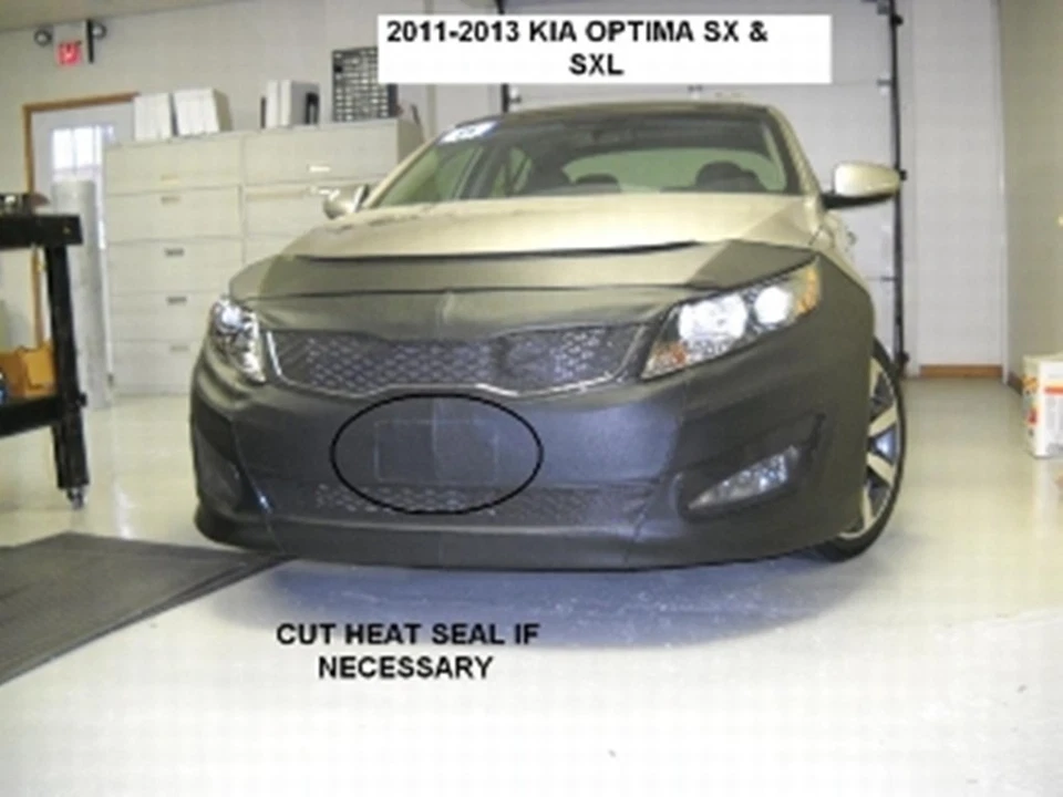 Lebra Front End Cover Car Mask Bra Fits Kia Optima SX & SXL 2011 2012 2013 11-13 - Image 1 of 4