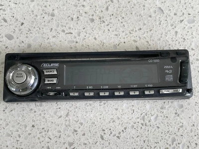 ECLIPSE CD1000 CAR STEREO  FACEPLATE ONLY ECLIPSE CD1000 FACEPLATE OEM🟠 - Image 1 of 4