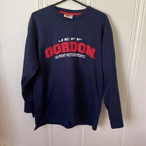 Nascar Jeff Gordon Dupont Motorsport Sweatshirt Winners Circle Blue Size Large - Bild 1 von 7