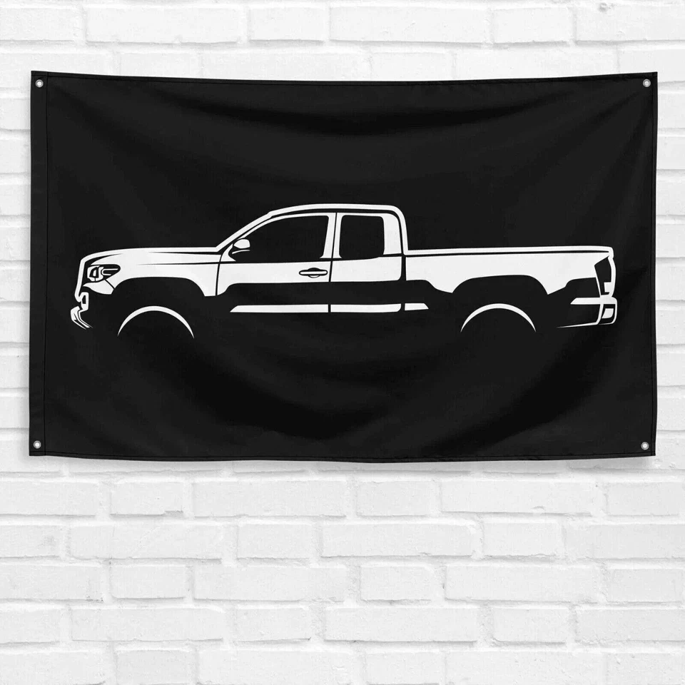 Bandera de regalo de cumpleaños para Toyota Tacoma Access Cab 2019 Enthusiast 3x5 ft Foto 1 de 1