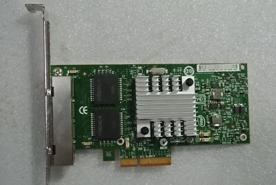 IBM LENOVO Intel I340-T4 Quad Port PCI-E x4 Ethernet Server Adapter 49Y4241 - Image 1 of 3