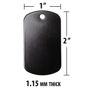 Rectangle Shape Pet ID Tags, Dog Tags, 12 Colors to Choose, (PREMIUM ALUMINUM) - Picture 1 of 38
