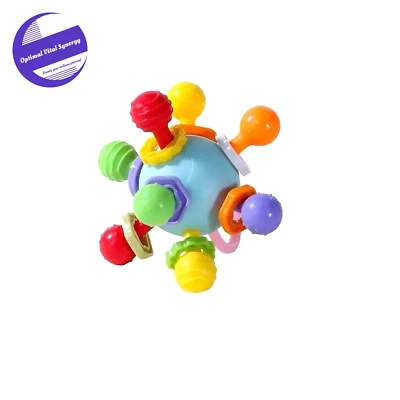 Ручной захват мяч зубы клей Manhattan грызть и питьевой погремушки звук игрушка - Изображение 1 из 4