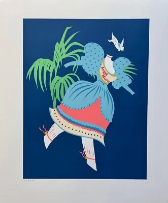 Robert Indiana ANGEL MORE 1977 Edición Limitada Litografía Arte MADRE DE TODOS NOSOTROS Foto 1 de 4