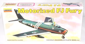 Lindberg 1/48 Motorized FJ Fury Vintage Plastic Model Kit Unassembly Rare Japan - Bild 1 von 24