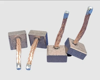 Bosch Starter Motor Brushes x 4 New Brush Set 15mm x 7mm x 16mm OE# 100701414 - Image 1 of 4