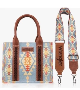 Cartera de hombro occidental Boho Wrangler azteca - Imagen 1 de 4