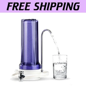 Countertop Water Filtration System - NSF Certified, Compact & Portable Design - Picture 1 of 10