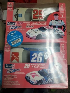 Revell Pro Finish *KMART EXCLUSIVE* KEVIN HARVICK/ JIMMY SPENCER NEW - 2 Cars - Picture 1 of 4