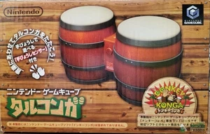 GameCube Donkey Konga & Bongos Set Hit Song Parade Used - Picture 1 of 10