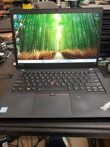 Lenovo ThinkPad T490 14" FHD I7-8565U 8GB Ram 256GB SSD Windows 11 Pro 42325-5 - Picture 1 of 20