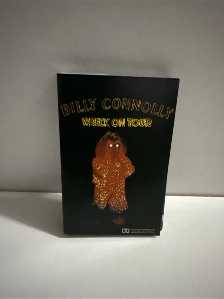 Billy Connolly Wreck On Tour Comedy Cassette Tape Album (Philips, 1985) 02a - Image 1 of 4
