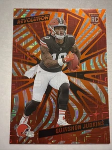 2025 Revolution Quinshon Judkins Orange Levels Color Match Browns (RC) 193/299 - Bild 1 von 2