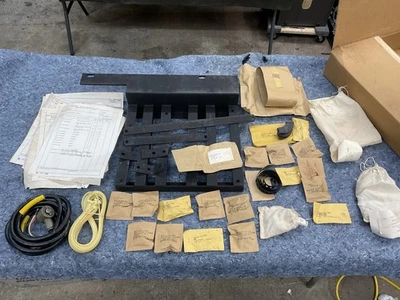 Military Radio Complete CUCV Blazer M1009 Single Mount Shelf Rt524 Sincgars 246 - Image 1 of 4