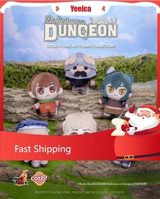 HOT TOYS x Delicious in Dungeon Cosbi Series Plush Keychain Blind Box New - Image 1 of 4