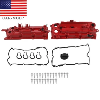 Cubierta de válvula de aluminio con junta para Nissan 350Z Infiniti EX35 FX35 Q50 Q70 3,5 L Foto 1 de 4