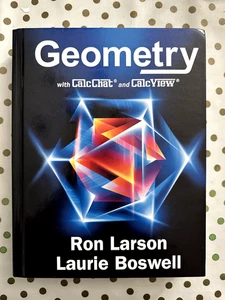 Common Core Geometry with CalcChat & CalcView Student Edition by Laurie - Picture 1 of 7