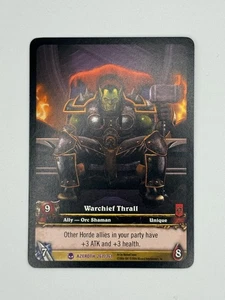 World of Warcraft TCG Azeroth 267/361 Extended Art Warchief Thrall - Picture 1 of 1