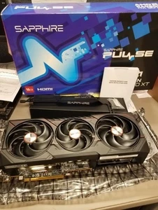 Sapphire VCX 11348-03-20G PULSE Radeon RX 9070 XT Gaming 16GB GDDR6Retail *Used* - Picture 1 of 1
