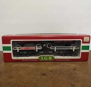 LGB # 44590 Radio Flyer Flat Car Carrier Made In Germany - New In Box - Picture 1 of 5
