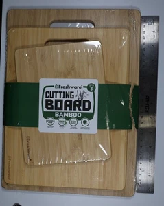 Bamboo Cutting Boards for Kitchen [Set of 3] Boards - Picture 1 of 2