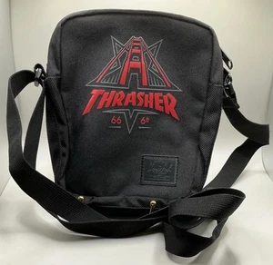 Bolso Bandolera Herschel Supply Co. x Thrasher Heritage De Colección Agotado Raro - Imagen 1 de 3