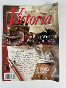 Vintage Victoria Bliss Magazine Jan/Feb 2008 Our Best Winter White Journal - Picture 1 of 7