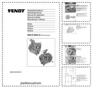 Manual de taller del motor MAN D0836 LE DE PDF - Imagen 1 de 1