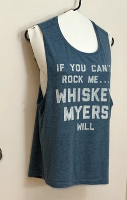 Womens Bella XL Sleeveless Tank Top  “If You Can’t Rock Me Whiskey Myers Will” - Image 1 of 4