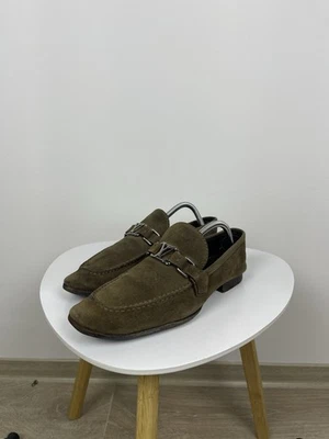 Zapatos mocasines de gamuza Louis Vuitton LV talla 6,5 UK / US 7,5 Foto 1 de 4