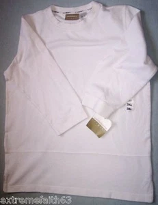 Womens sz S Liz Claiborne White qrtr sleeve Shirt NWT s2-pb2 - Picture 1 of 5