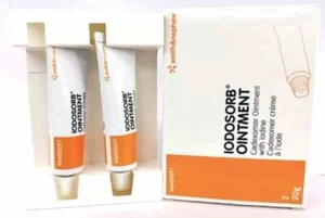 Iodosorb Cadoxemer Iodine Ointment 20g x 2 - Picture 1 of 1