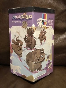 *RARE* Sealed Heye MORDILLO Heavy Skiing 750 pc Triangle Box 1989 Germany - Picture 1 of 4
